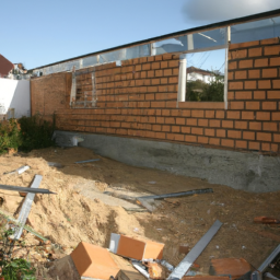 Agrandissement terrasse pour espace de jeu pour enfants Passy